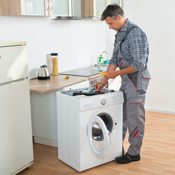 can you walk me through the steps of troubleshooting my washer issue in Washburn